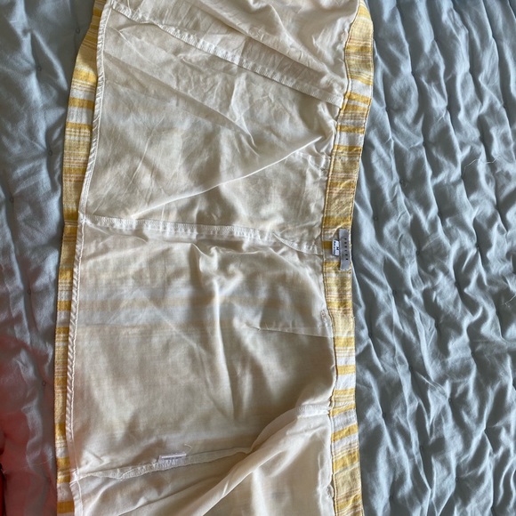 FavLux Yellow Striped Skirt - Picture 4 of 6